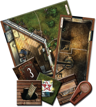 Tiles and Tokens in Mansions of Madness