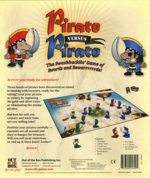 Pirate versus Pirate Box Back (Out of the Box Publishing)