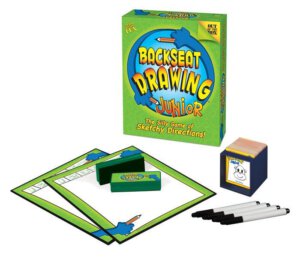 Backseat Drawing Junior Contents (Out of the Box Games)
