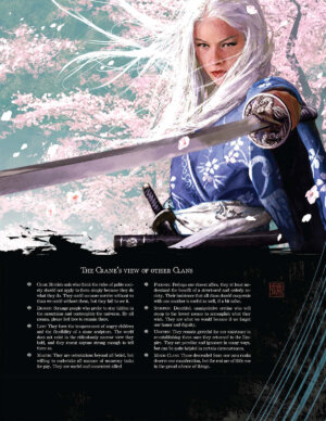 Legend of the Five Rings Core Rulebook Interior #1 (AEG)