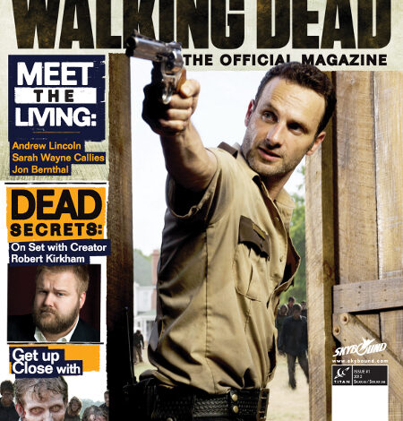 The Walking Dead Magazine - Newsstand Cover