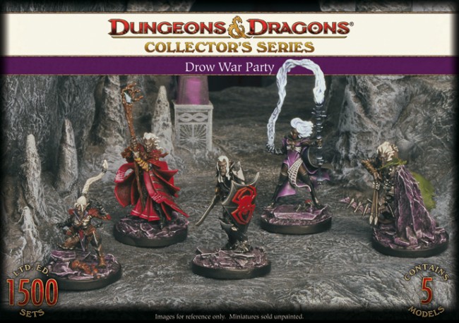 Dungeons & Dragons Collectors Series Drow War Party