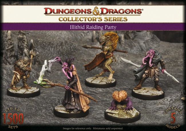 Dungeons & Dragons Collectors Series Illithid Raiding Party