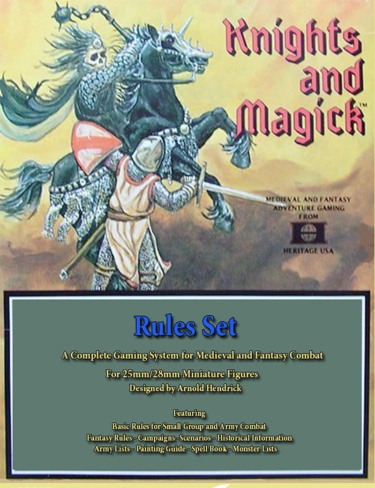 Knights and Magick Front Cover