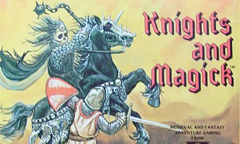 Knights and Magick Front Cover