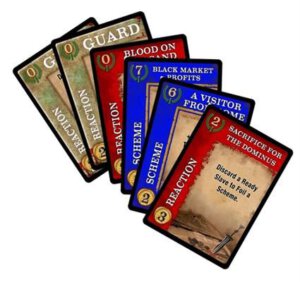 Spartacus Intrigue Cards