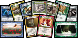 The Card Game of Oz Card Collage