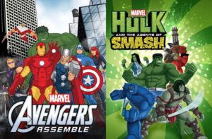 Avengers Assemble and Marvel's Hulk and the Agents of S.M.A.S.H