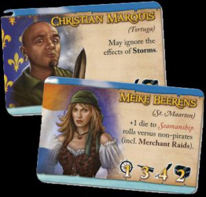 Merchants & Marauders Captains Cards