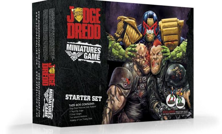 Judge Dredd Starter Box