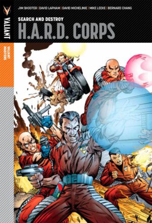 Valiant Masters H.A.R.D. Corps Volume 1 Hardcover Lee Cover