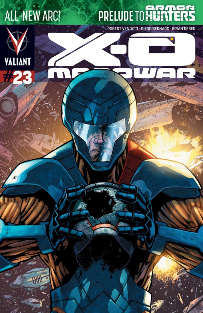 X-O Manowar #23 - Canu Cover