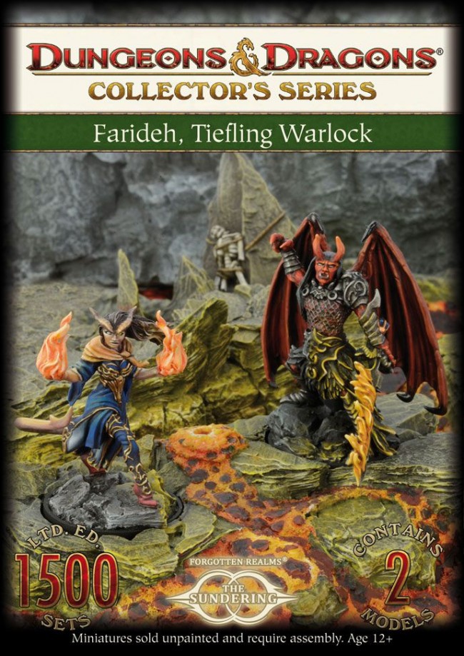 Farideh, Tiefling Warlock - Gale Force Nine