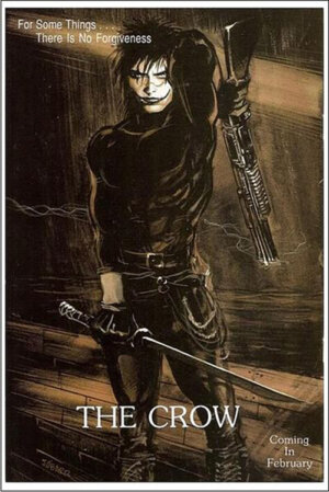 First Appearance of The Crow in an Ad in Deadworld #10