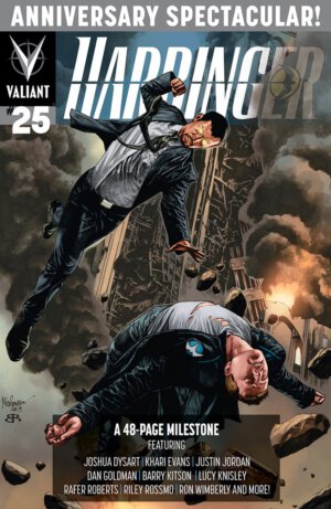 Harbinger #25 Suayan Cover