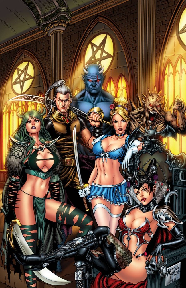 Grimm Fairy Tales 2014 Annual - Reyes Cover