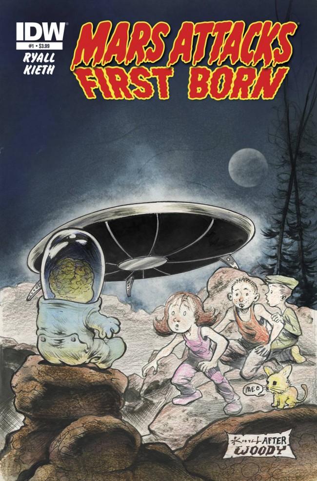 Mars Attacks: First Born #1 - Keith Cover