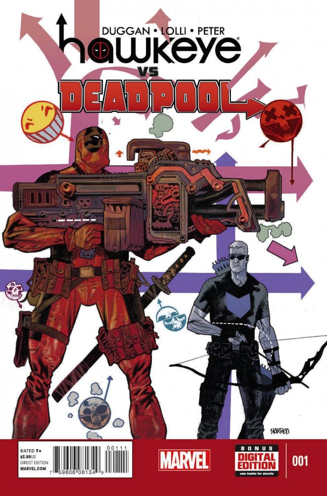Hawkeye vs Deadpool #1 (Marvel Comics)