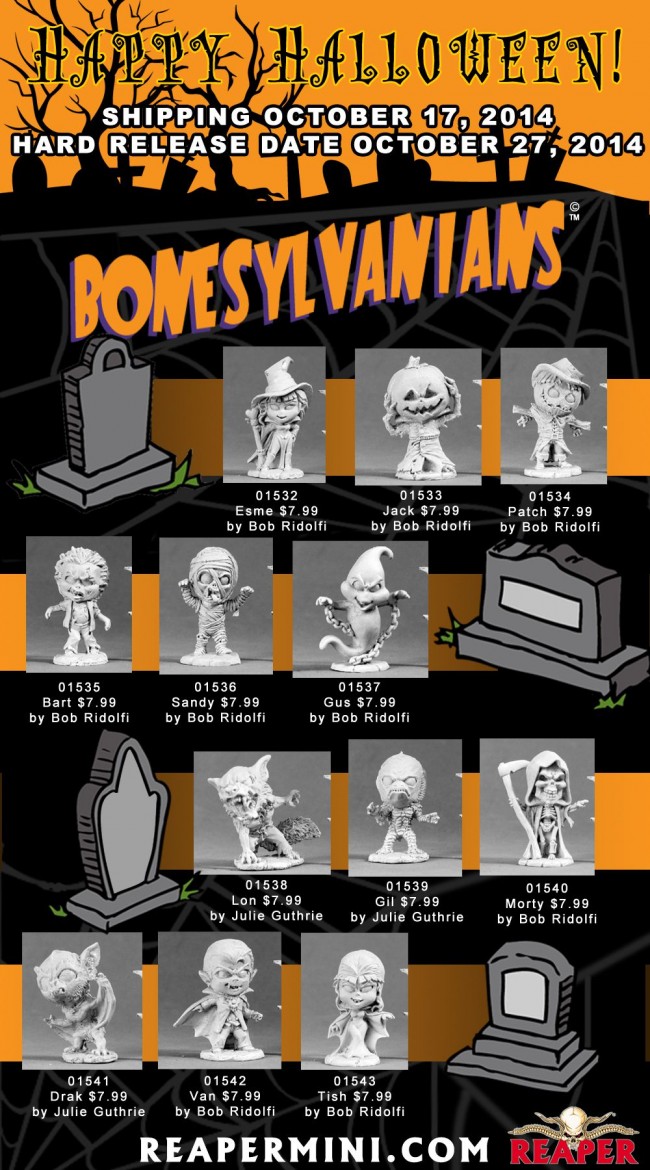 Reaper Bonesylvanians 2014