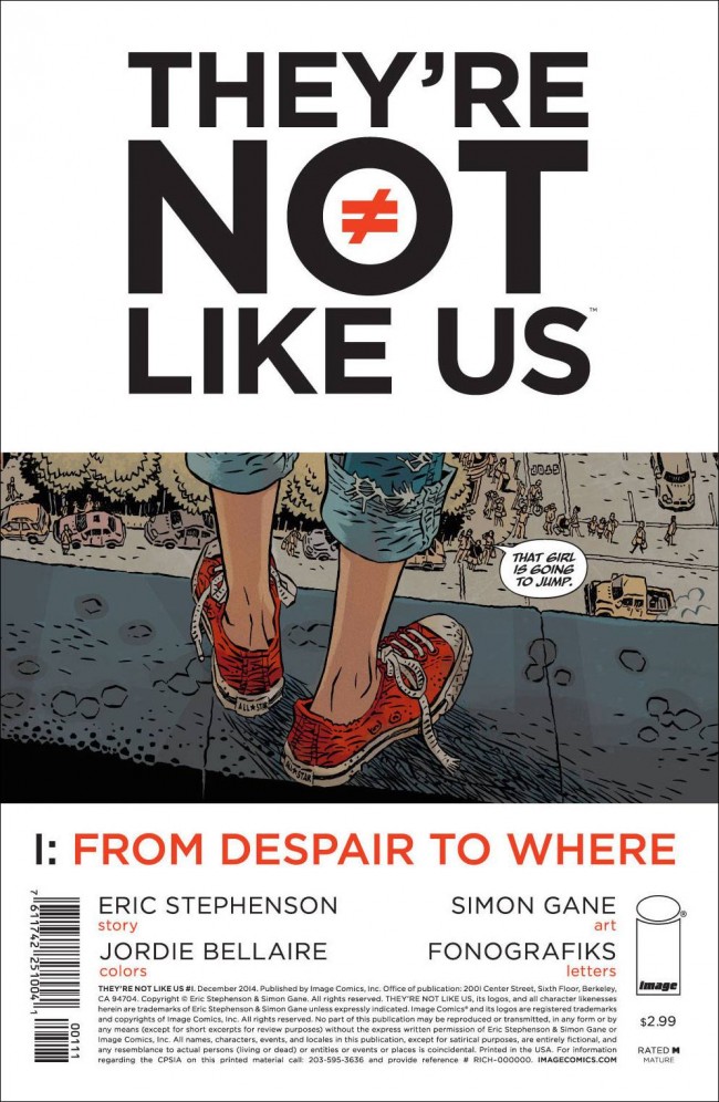 They're Not Like Us #1 (Image Comics)