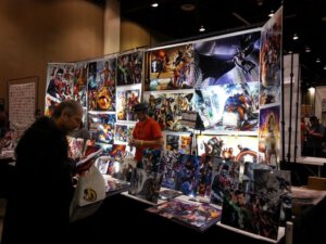 Wizard World Reno Comic Con Artists Alley