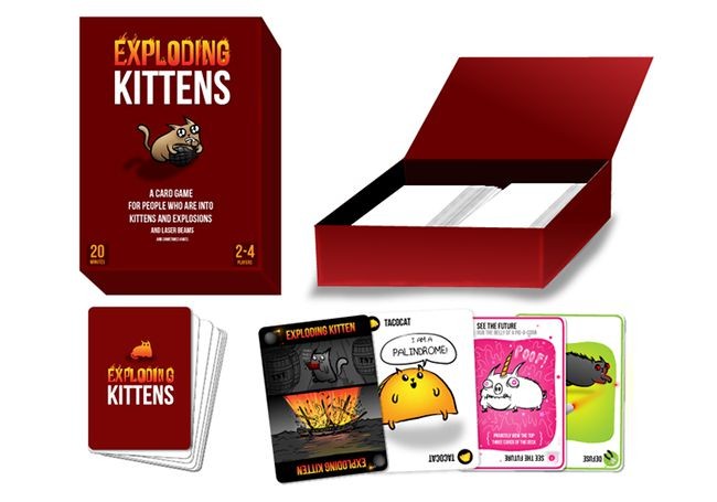Exploding Kittens Contents