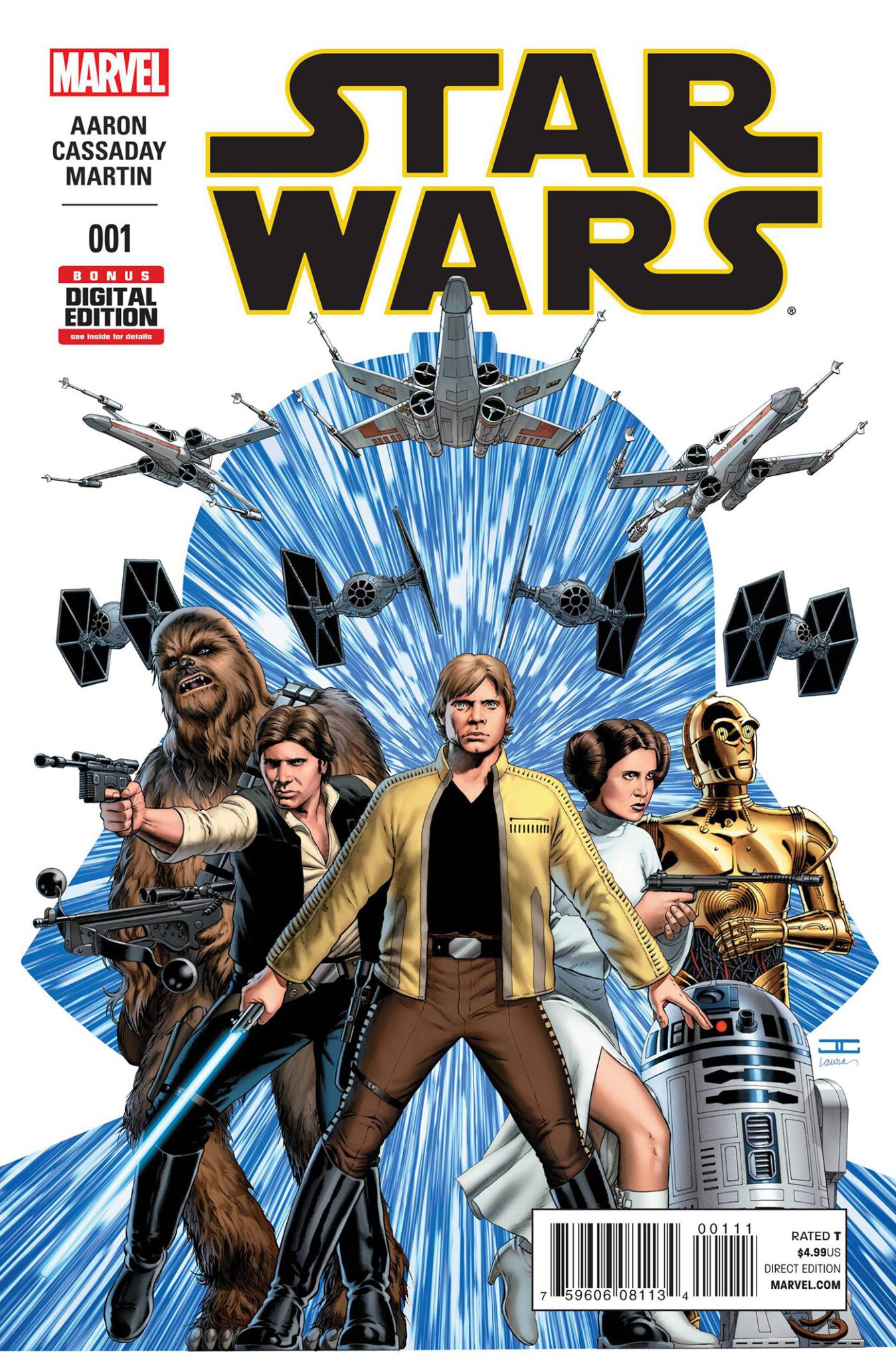 Star Wars #1 Cover (Marvel Comics)