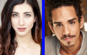 Dana DeLorenzo and Ray Santiago