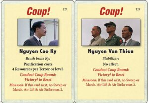 Fire in the Lake Coup Cards (GMT Games)