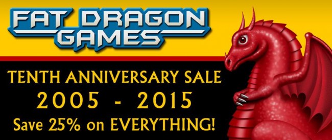 Fat Dragon Games Sale