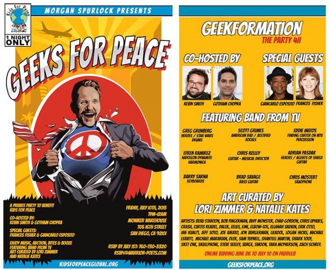 Geeks for Peace Poster