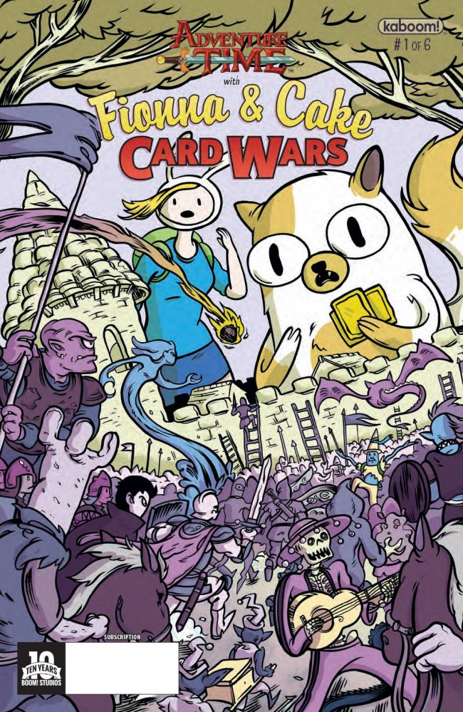 Adventure Time: Fionna and Cake Card Wars #1 (Boom! Studios)