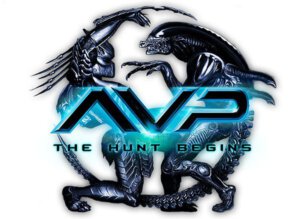 AvP: The Hunt Begins Logo (Prodos Games)