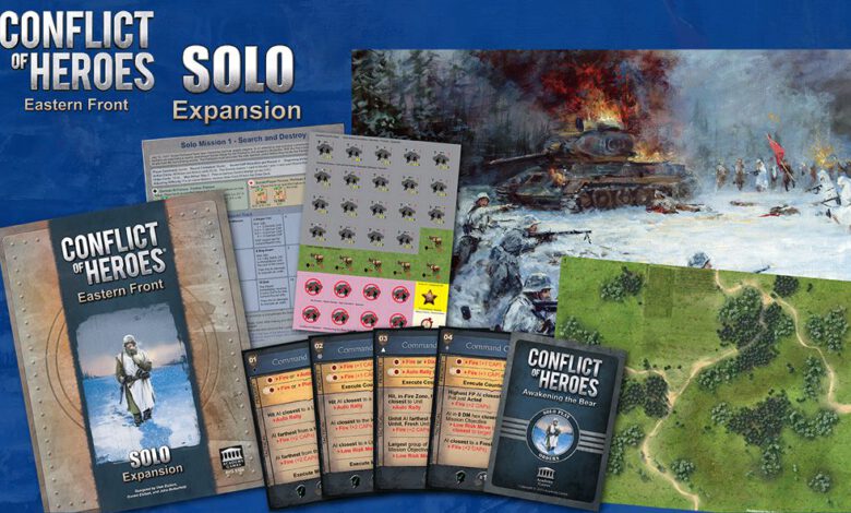 Conflict of Heroes Solo Boardgame System (Academy Games)