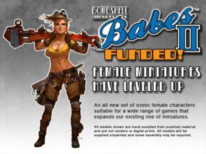 Bombshell Babes Wave 2 (Bombshell Miniatures)