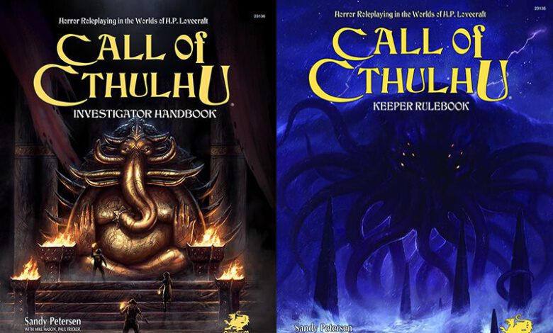 Call of Cthulhu Core Books (Chaosium)