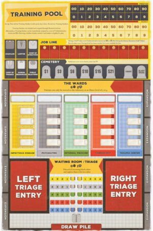 Healthy Heart Hospital Game Board (Victory Point Games)