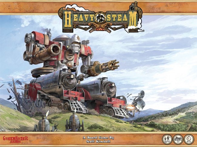 Heavy Steam Box Art (Greenbrier Games)