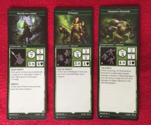 M:tG Arena of the Planeswalkers Army Cards (Hasbro/Wizards of the Coast)