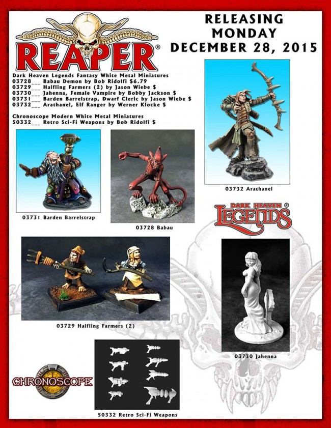 Reaper Miniatures 12-28-15