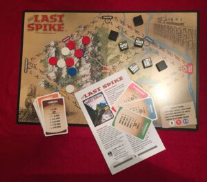 The Last Spike Components (Columbia Games)