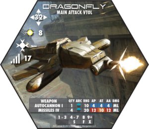 Polyversal Dragonfly (Collins Epic Wargames)