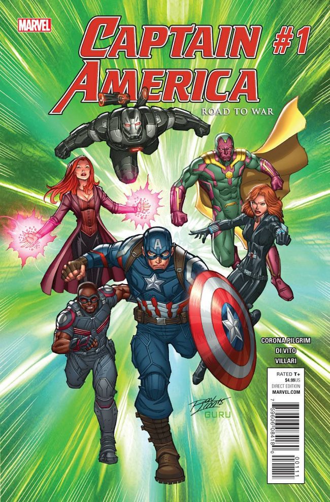 Captain America: Road to War #1 (Marvel Comics)