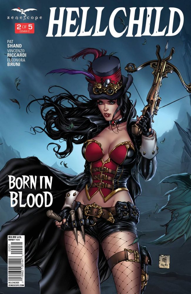 Grimm Fairy Tales Presents Hellchild #2 (Zenescope Entertainment)