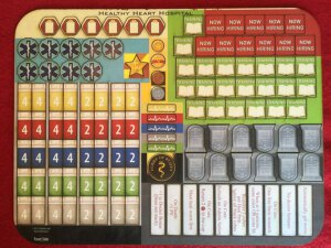 Healthy Heart Hospital Counters (Victory Point Games)