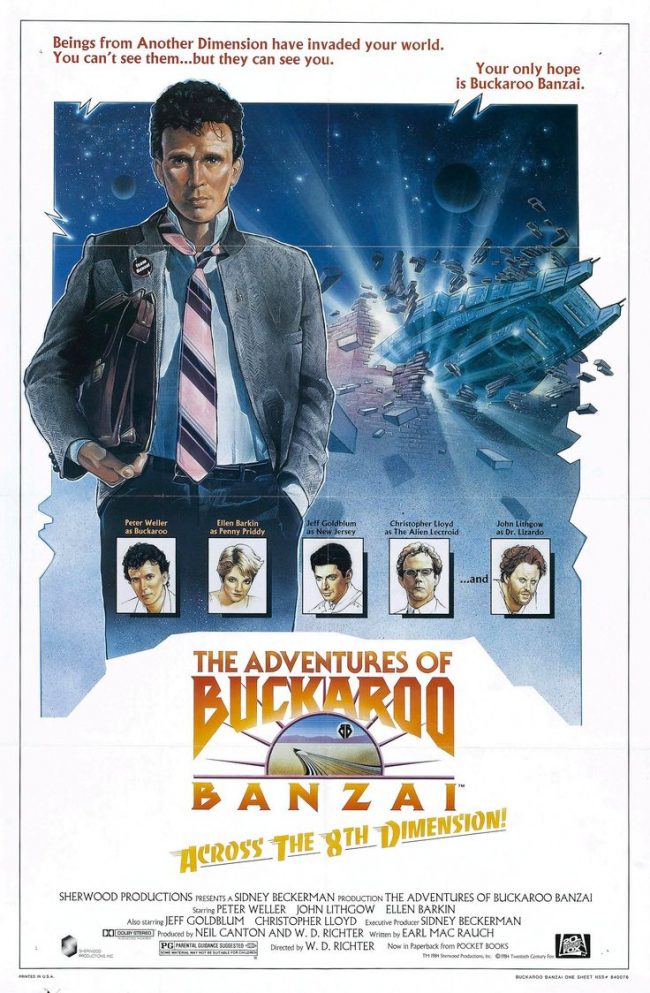 Buckaroo Banzai Movie Poster