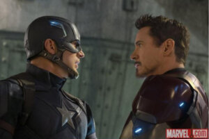 Captain America: Civil War Cap and Iron Man (Marvel)