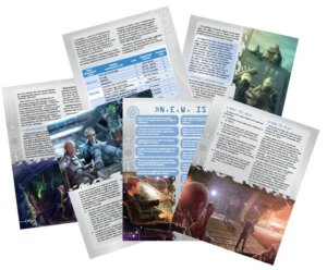 N.E.W. Science Fiction Roleplaying Game Interiors (EN Publishing)