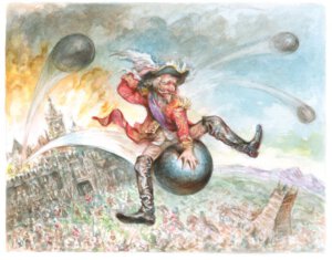 The Extraordinary Adventures of Baron Munchausen Art (Fantasy Flight Games)