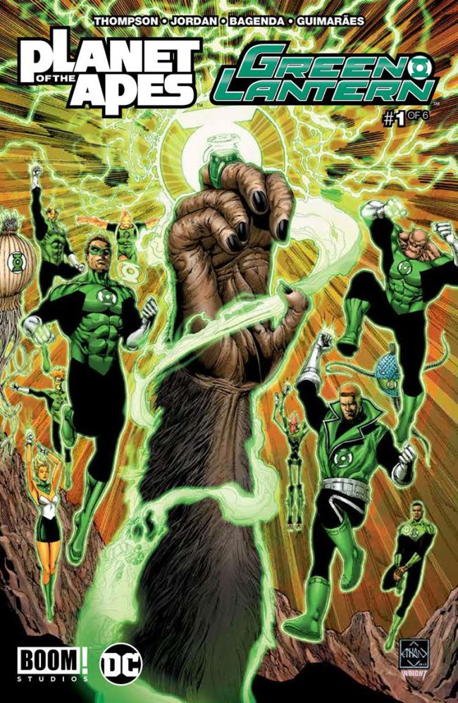 Planet of the Apes/Green Lantern #1 (Boom! Studios)